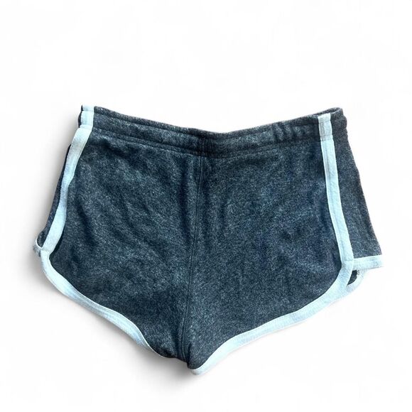 Aeropostale Grey Gym Shorts Retro Collegiate Atheletic Micro mini in Medium - Picture 2 of 4